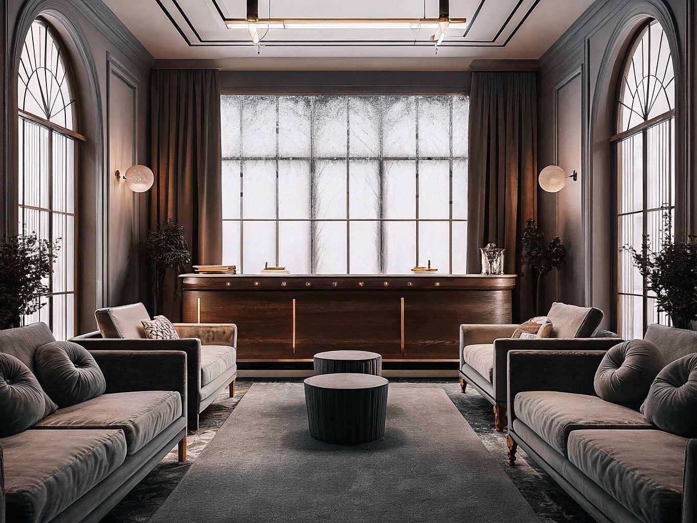 Spa reception område